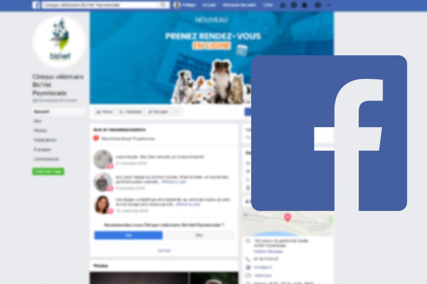 La clinique vétérinaire BIOVET de Peyrehorade est sur Facebook